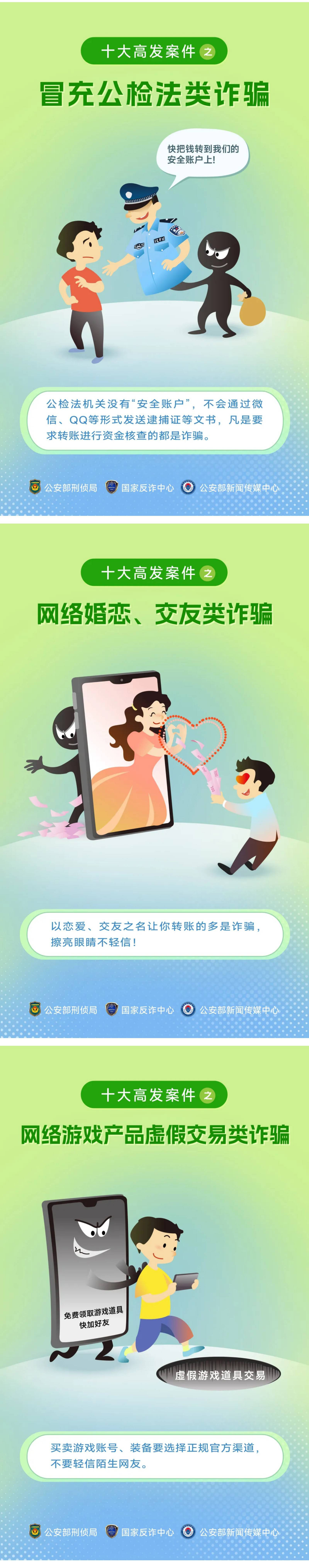 反詐宣傳 | 快來學習！這十種電詐類型最高發(fā)