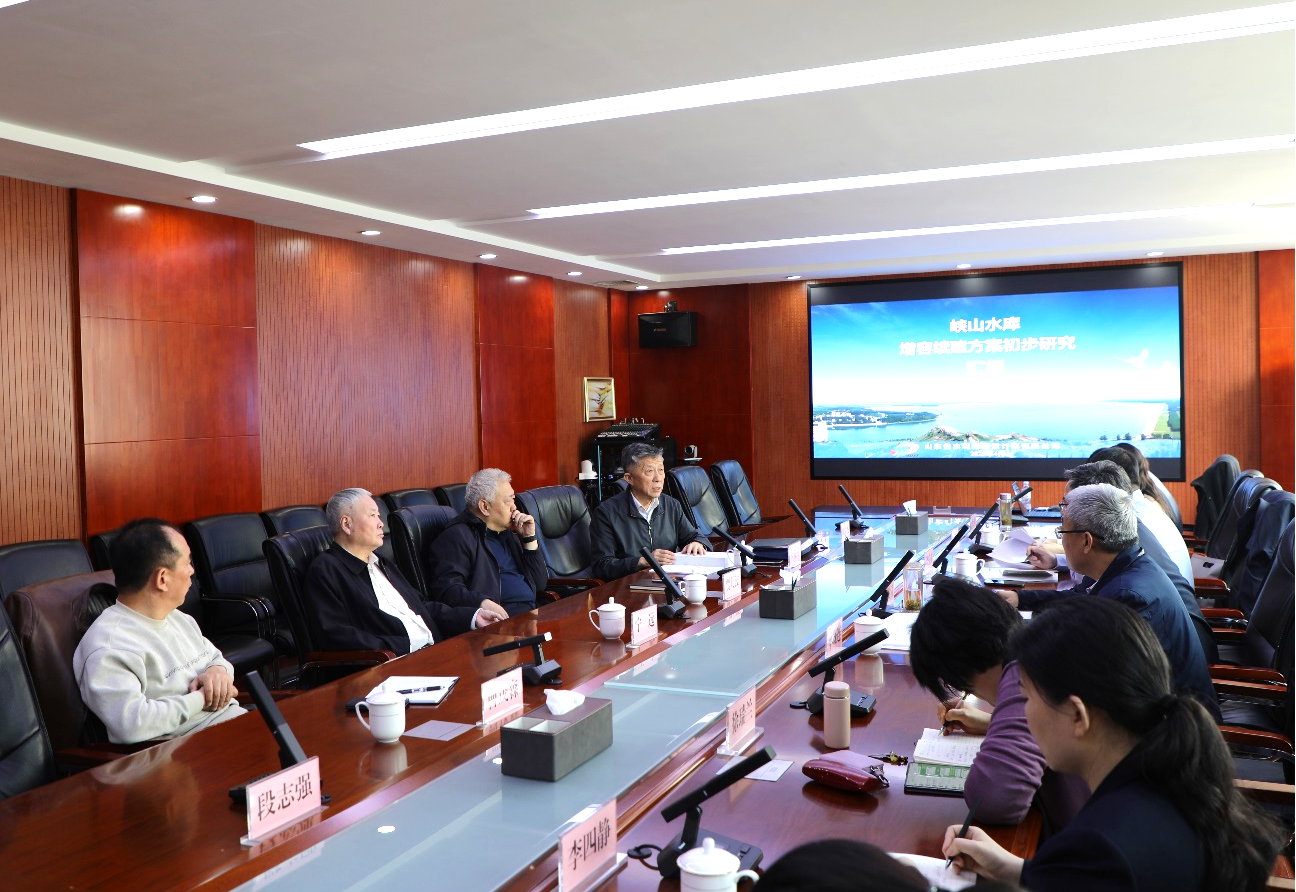 山東省水利科技專家委員會專家到山東水設調(diào)研指導